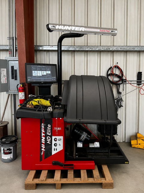 M&M Repair Road Service shop floor